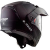LS2 FF 324 Metro Evo Solid Matt Black with Peak Helmet, Flip Up Helmets, LS2 Helmets, Moto Central