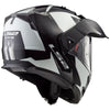LS2 FF324 Metro Evo Sub Gloss White Black Helmet