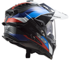 LS2 MX701 EXPLORER Carbon Frontier Gloss Black Blue Helmet