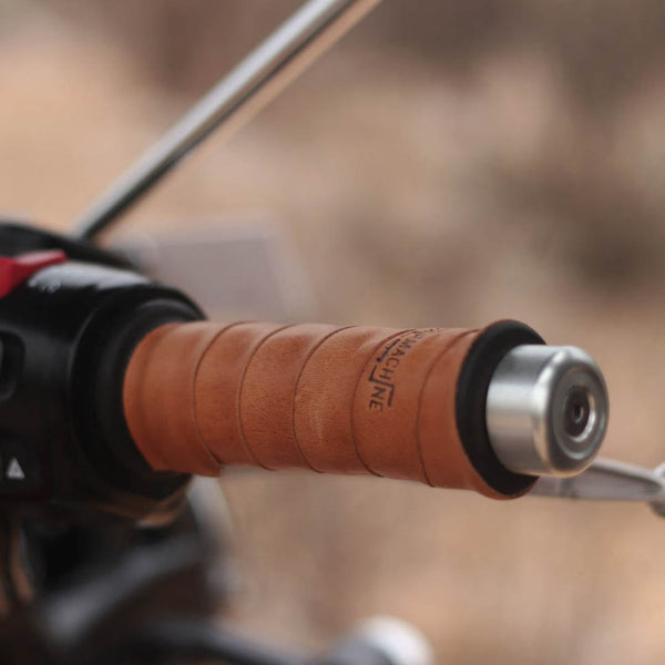 Leather Handle Grip Tape Motorcycle Leather Grip Wraps Motorcycle