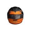 SMK Stellar Sports Adox Matt Grey Orange Black (MA672) Helmet
