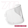 SMK Spare Pinlock 70 Max Vision Lens for Force, Accessories, SMK, Moto Central