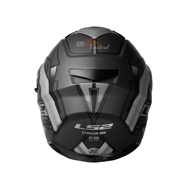 LS2 FF320 Stream Evo Reflex Black Silver Matt Helmet– Moto Central