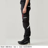 RS TAICHI CROSS OVER MESH PANTS (Black White)