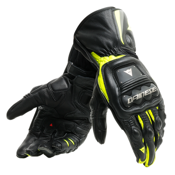 Dainese Steel Pro Gloves Black Fluro Yellow– Moto Central 