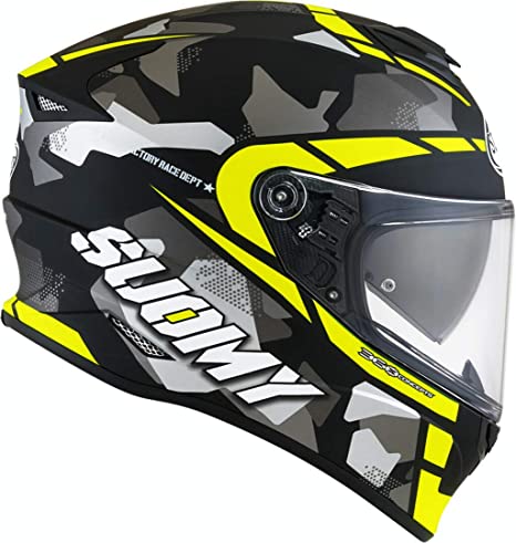 SUOMY Stellar Race Squad Matt Yellow Helmet