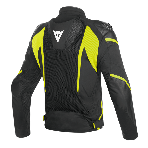 Dainese Super Rider D-Dry Jacket Black Fluro Yellow– Moto Central