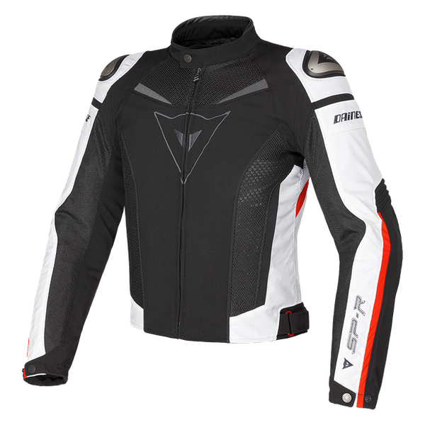 Dainese Super Speed Tex Jacket Black White Red1