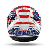 Airoh Valor Uncle Sam Matt White Blue Red Helmet