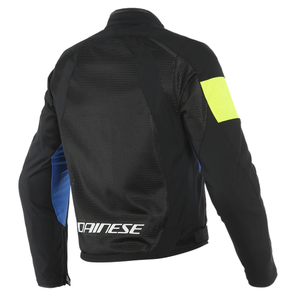Dainese VR46 Grid Air Tex Jacket (Black Princess Blue Fluro Yellow