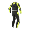 IXON Vortex 3 CE AAA Certified Leather Racing Suit (Black Bright Yellow)