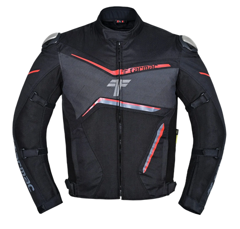 Tarmac Strike Level 2 Riding Jacket (Black Red)