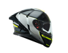 MT Thunder 3 SV Spoiler Nova B62 Gloss Black Grey Neon Yellow Helmet
