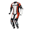 IXON Vortex 3 CE AAA Certified Leather Racing Suit (White Black Red)