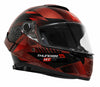 MT Thunder 4 SV Luminence D5 Gloss Red Black Helmet