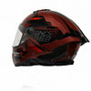 MT Thunder 4 SV Luminence D5 Gloss Red Black Helmet