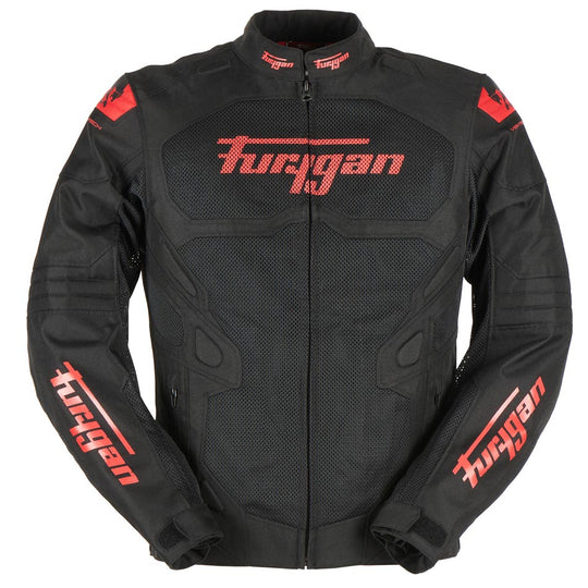 Furygan Atom Vented Jacket (Black Red)