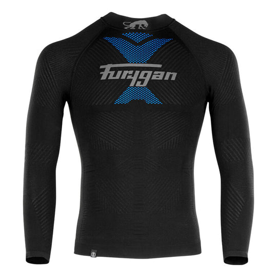 Furygan Active Long Sleeves Top 37.5 (Black Blue)