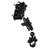 RAM Mounts Quick Grip Medium Phone Mount with Handlebar U Bolt Base (RAM-B-149Z-PD3U) Medium Arm