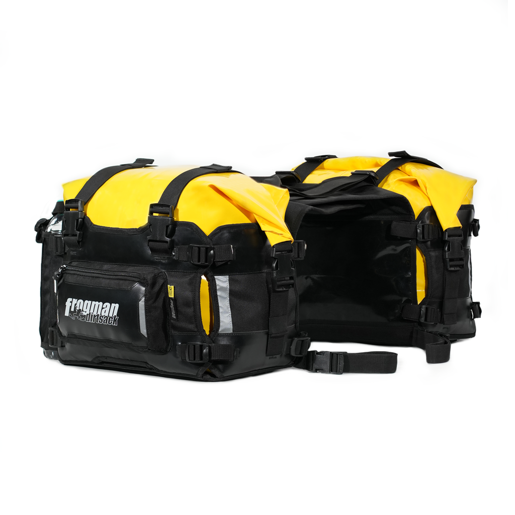 Dirtsack Frogman Saddle bags (Yellow)– Moto Central
