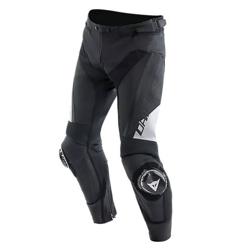 Dainese Delta 4 Leather Pants (Black White)