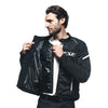 Dainese Air Frame 3 Tex Jacket (Black White) - Moto Central