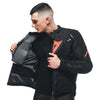 Dainese Smart Jacket LS Sport (Black Fluro Red) - Moto Central
