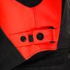 Dainese Racing 5 Leather Jacket (Silver Black Red Fluo)