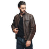 Dainese Merak Leather Jacket (Tobacco) - Moto Central