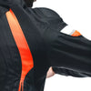 Dainese Avro 5 Tex Jacket (Black Red Fluro White) - Moto Central