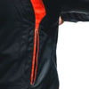 Dainese Avro 5 Tex Jacket (Black Red Fluro White) - Moto Central