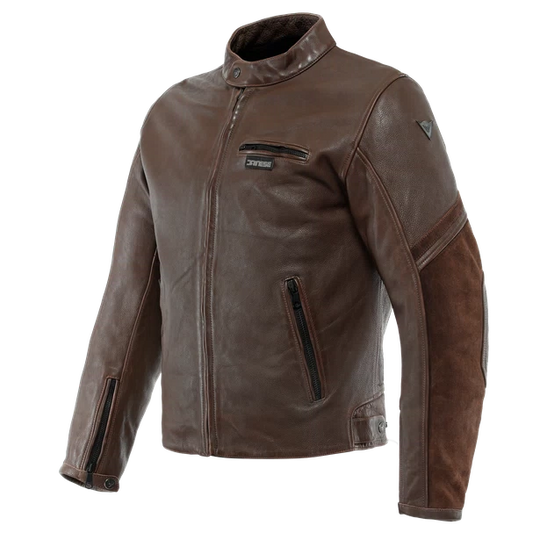 Dainese Merak Leather Jacket (Tobacco)