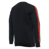 Dainese Sweater Stripes (Black Fluro Red) - Moto Central