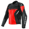 Dainese Racing 4 Leather Jacket (Lava Red Black)