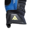 Dainese Carbon 4 Short Leather Gloves (Racing Blue Black Fluro Yellow)