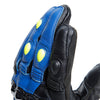 Dainese Carbon 4 Short Leather Gloves (Racing Blue Black Fluro Yellow)