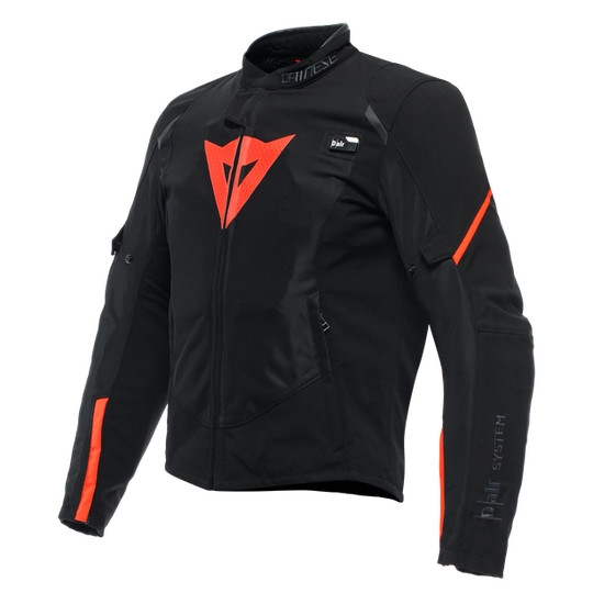 Dainese Smart Jacket LS Sport (Black Fluro Red)