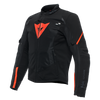 Dainese Smart Jacket LS Sport (Black Fluro Red) - Moto Central