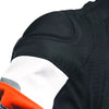 Dainese Avro 5 Tex Jacket (Black Red Fluro White) - Moto Central