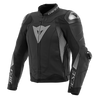 Dainese Super Speed 4 Leather Jacket (Black Matt Charcoal Grey) - Moto Central