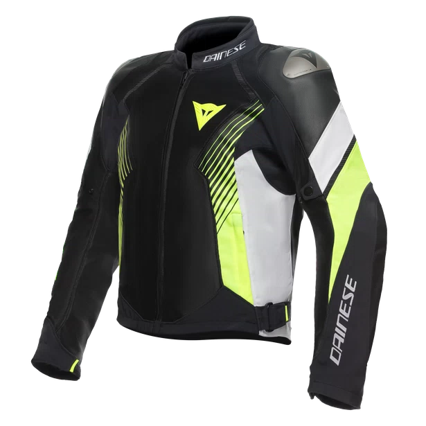 Dainese Super Rider 2 Absoluteshell Jacket (Black White Fluro Yellow) - Moto Central