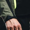 Dainese Air Frame 3 Tex Jacket (Army Green Black Fluro Yellow) - Moto Central