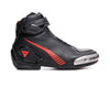 Dainese Superya Shoes (Black Fluro Red) - Moto Central