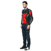 Dainese Racing 4 Leather Jacket (Lava Red Black)