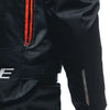 Dainese Avro 5 Tex Jacket (Black Red Fluro White) - Moto Central
