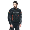 Dainese Air Frame 3 Tex Jacket (Black Red) - Moto Central