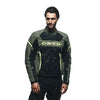 Dainese Air Frame 3 Tex Jacket (Army Green Black Fluro Yellow) - Moto Central