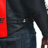 Dainese Racing 4 Leather Jacket (Lava Red Black)