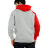 Dainese Paddock Full Zip Hoodie (Glacier Gray Lava Red Black) - Moto Central