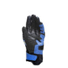 Dainese Carbon 4 Short Leather Gloves (Racing Blue Black Fluro Yellow)